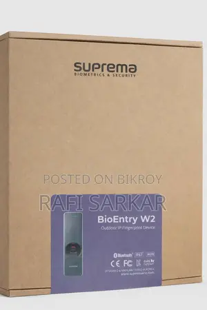 Suprema Bioentry W2 – আউটডোর আইপি ফিঙ্গারপ্রিন্ট অ্যাক্সেস কন্ট্রোল