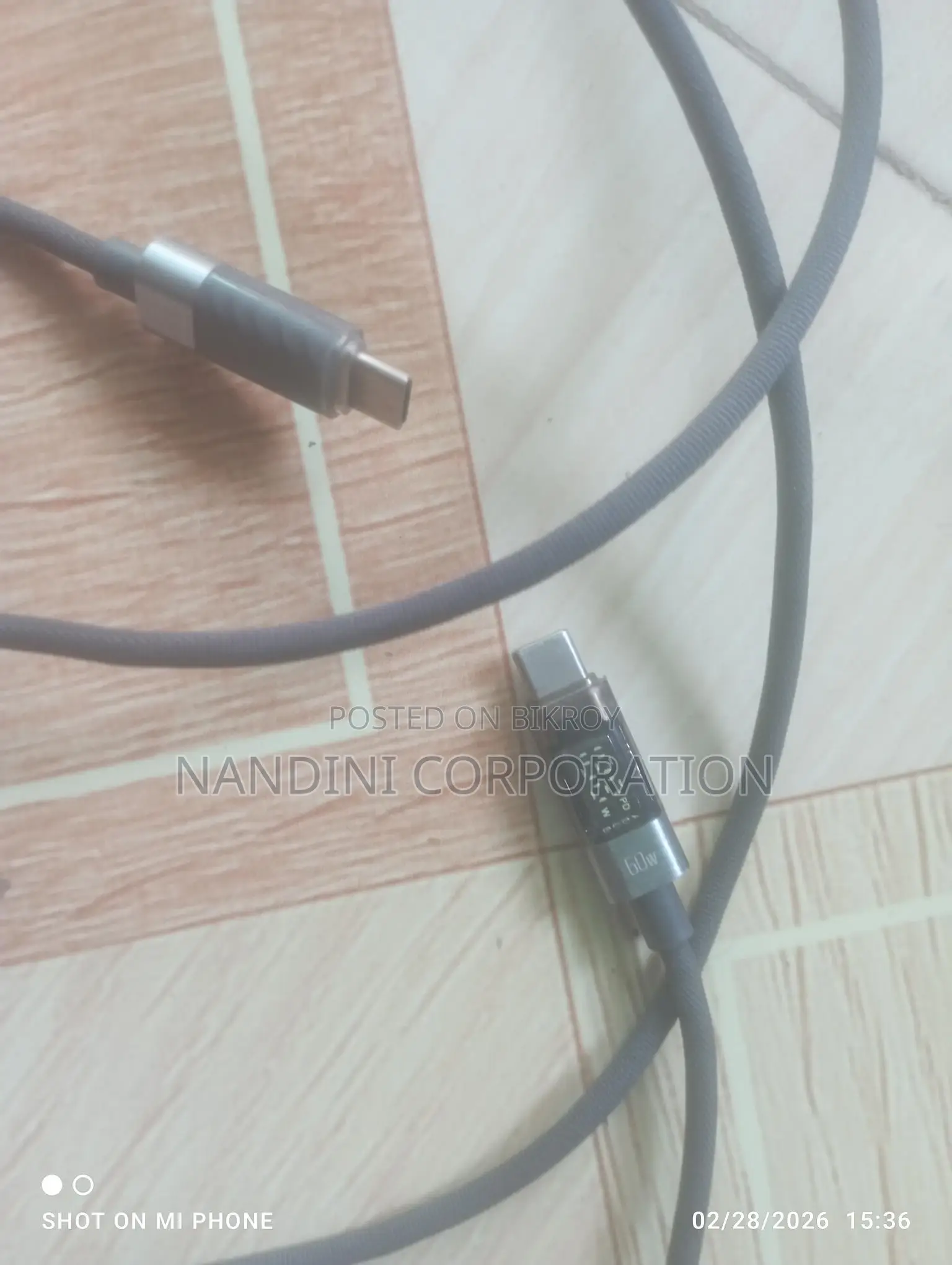 Boocki C to C Cable