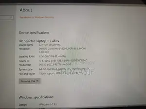 HP Laptop for Sale