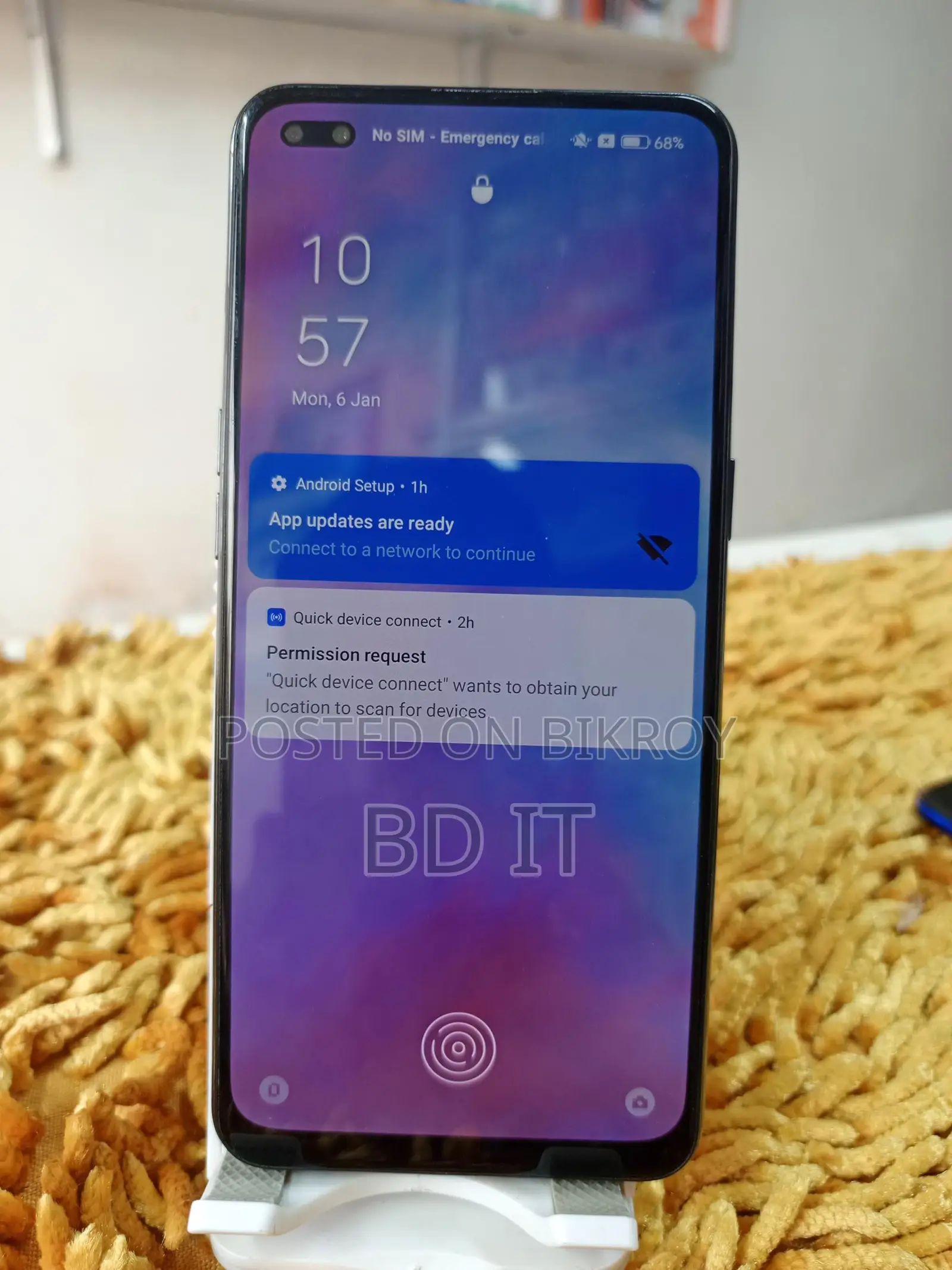 OPPO F17 Pro 8+128 সুপার স্লিম (ব্র্যান্ড নিউ)
