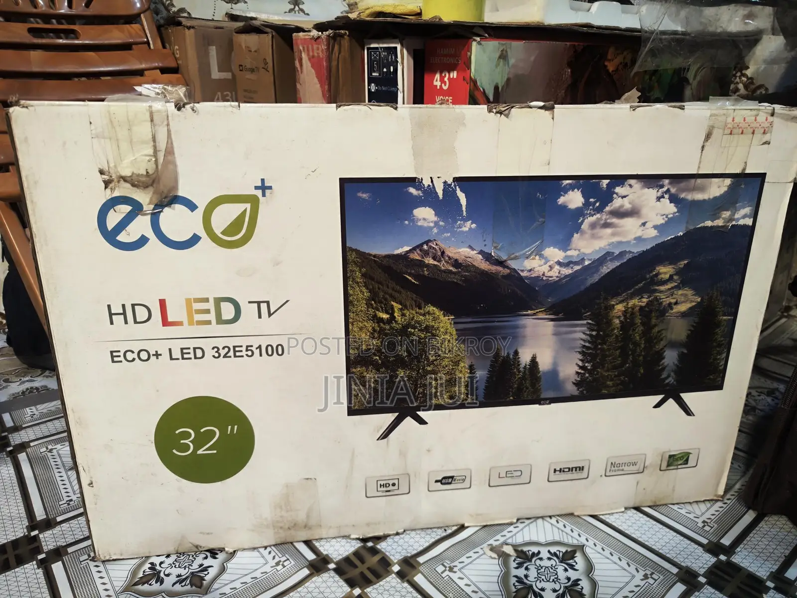 Eco+ 32" Smart LED TV with Replacement Guarantee