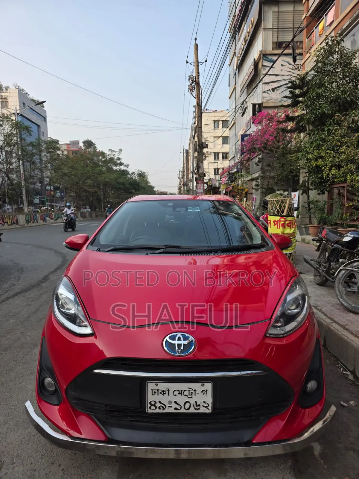 Toyota Aqua PUSH START 2017