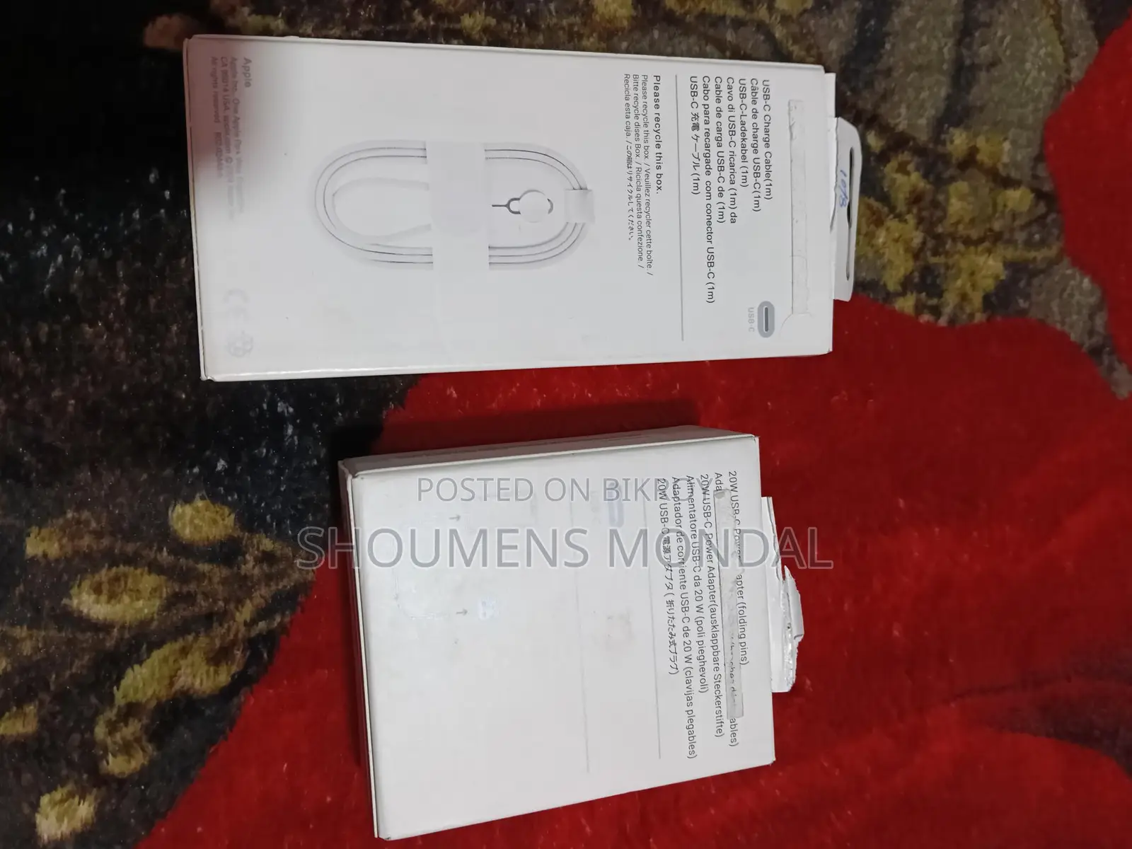 Apple Original 20W Charger USB-C to C Cable Used for Only 22 Days