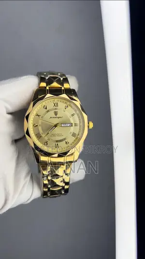 Poedagar 615 Diamond Cut Watch for Men