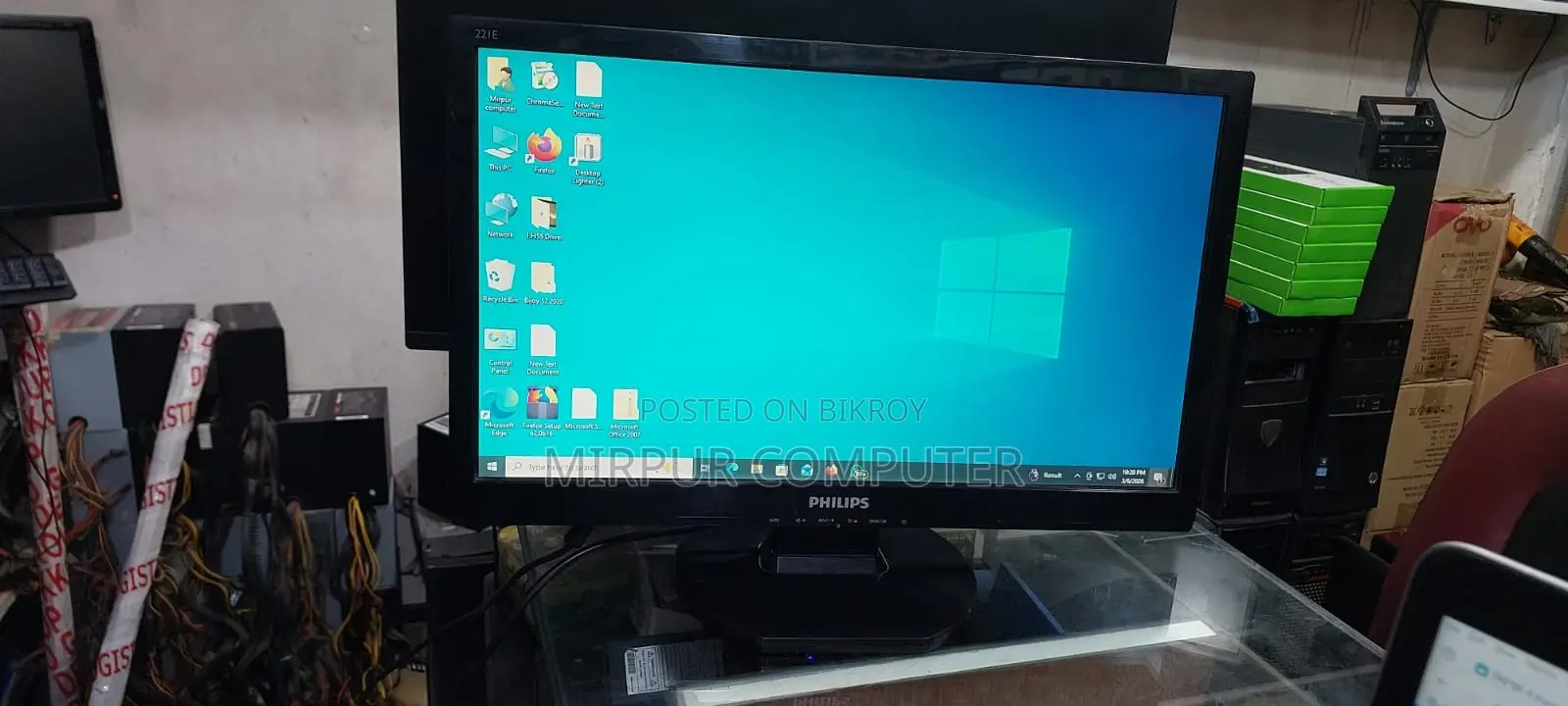DESKTOP PC CORE I5 6GEN + LED 22, Full Fresh, 8GB RAM, 128GB SSD