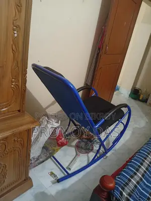 Regal Metal Rocking Chair Blue