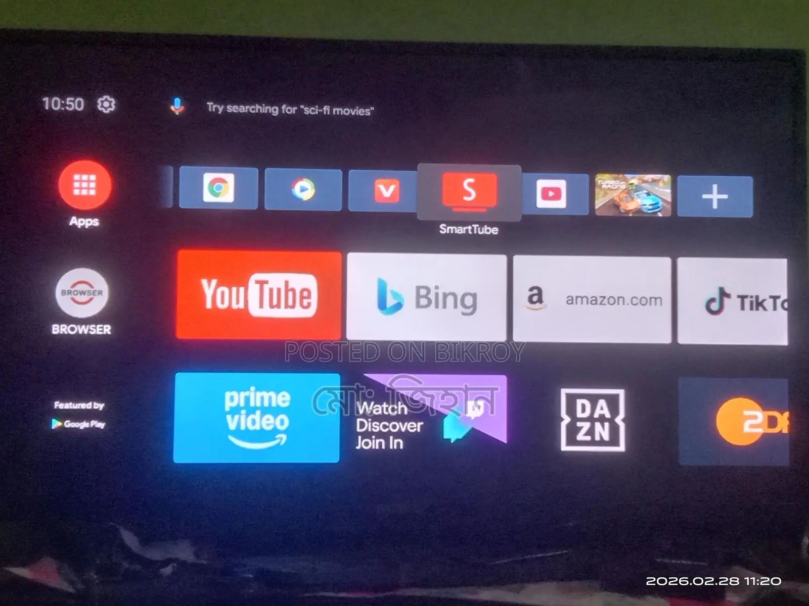 39" TV with Android Box