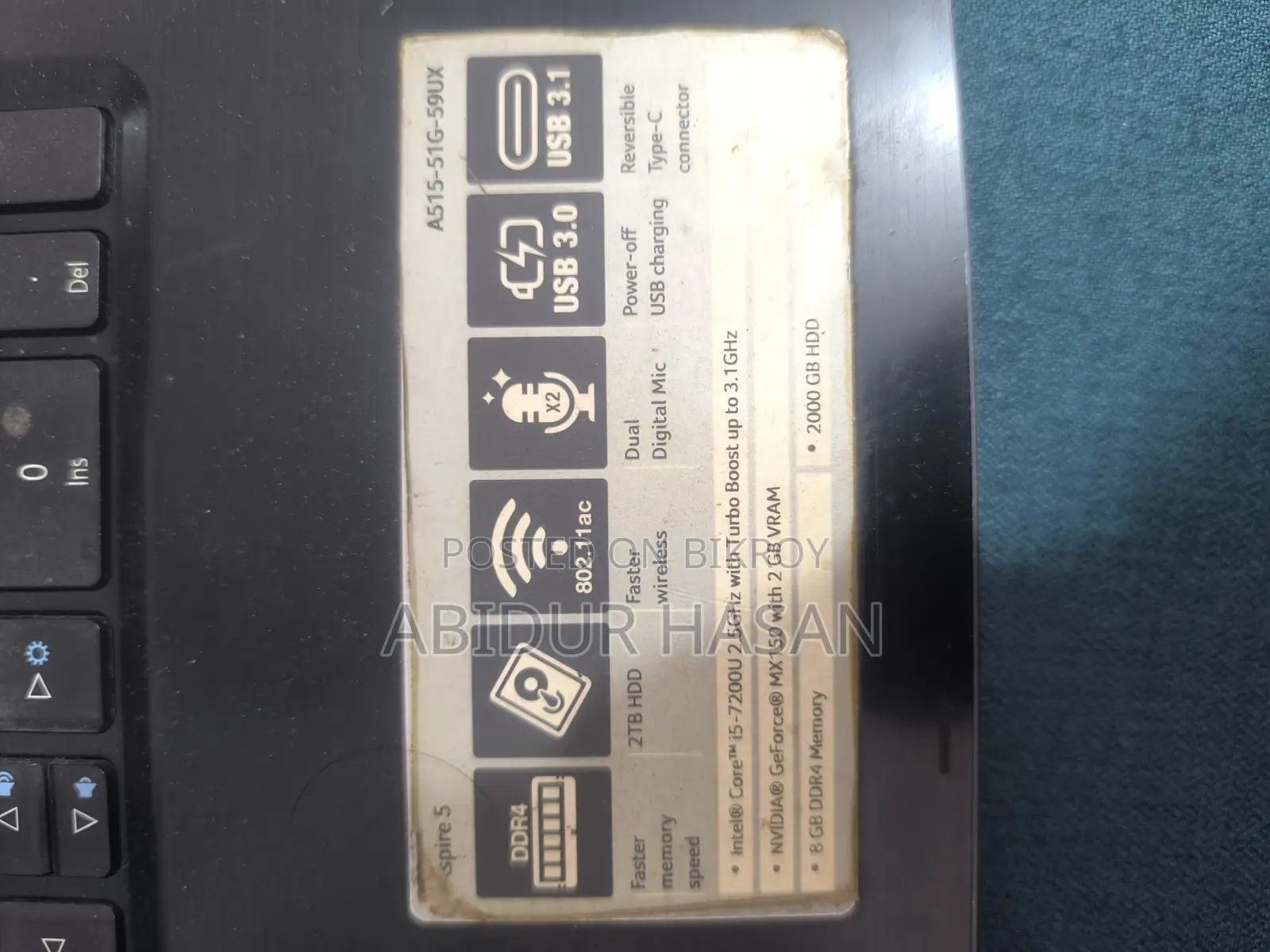 Laptop for sale