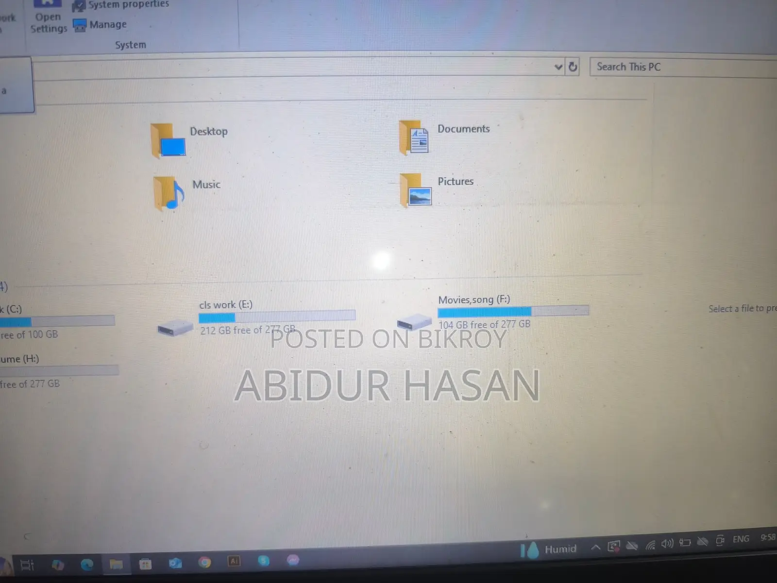 Laptop for sale