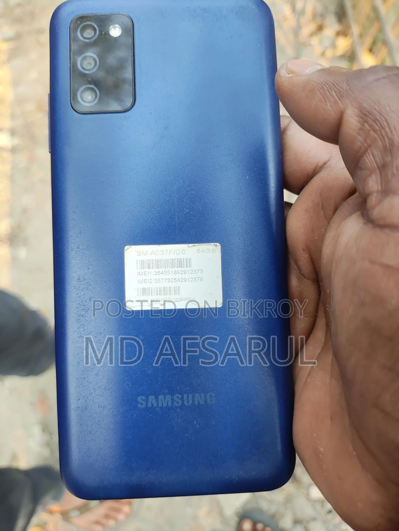 Samsung Galaxy A03S 4 gb 64gb (Used)
