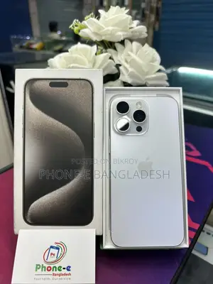 Apple iPhone 15 Pro Max 256GB 100% ব্যাটারি (ব্যবহৃত)