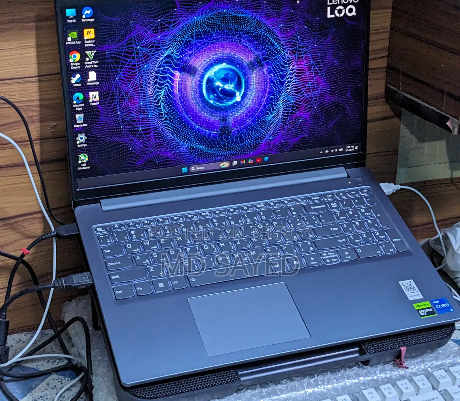 Gaming Laptop Rtx 3050 6gb | I5 12th Gen 16gb Ram Lenovo Loq