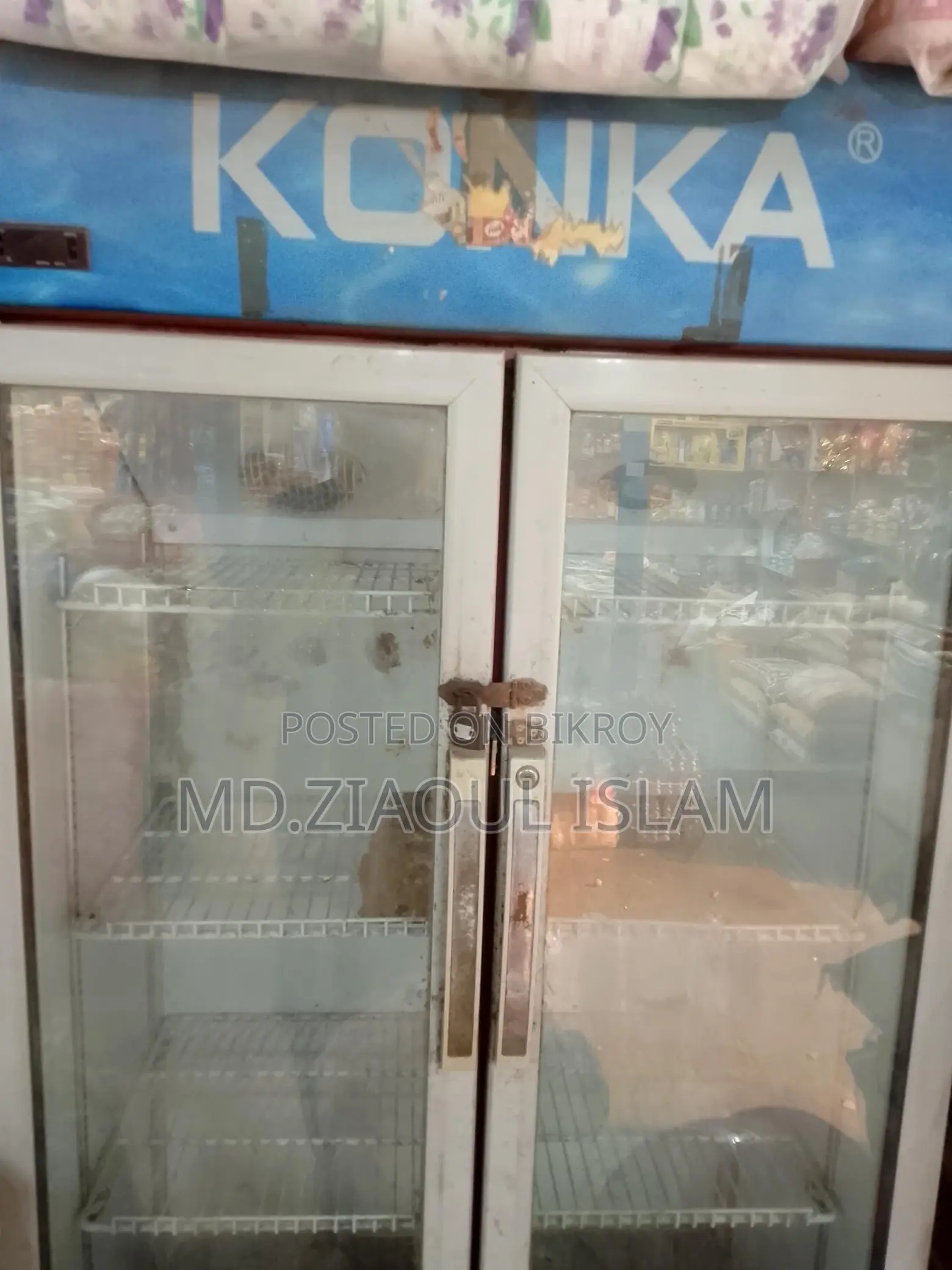 Konka Double Door Showcase Fridge for Sale