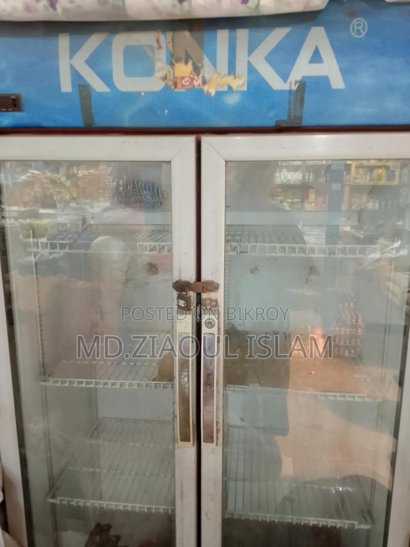 Konka Double Door Showcase Fridge for Sale
