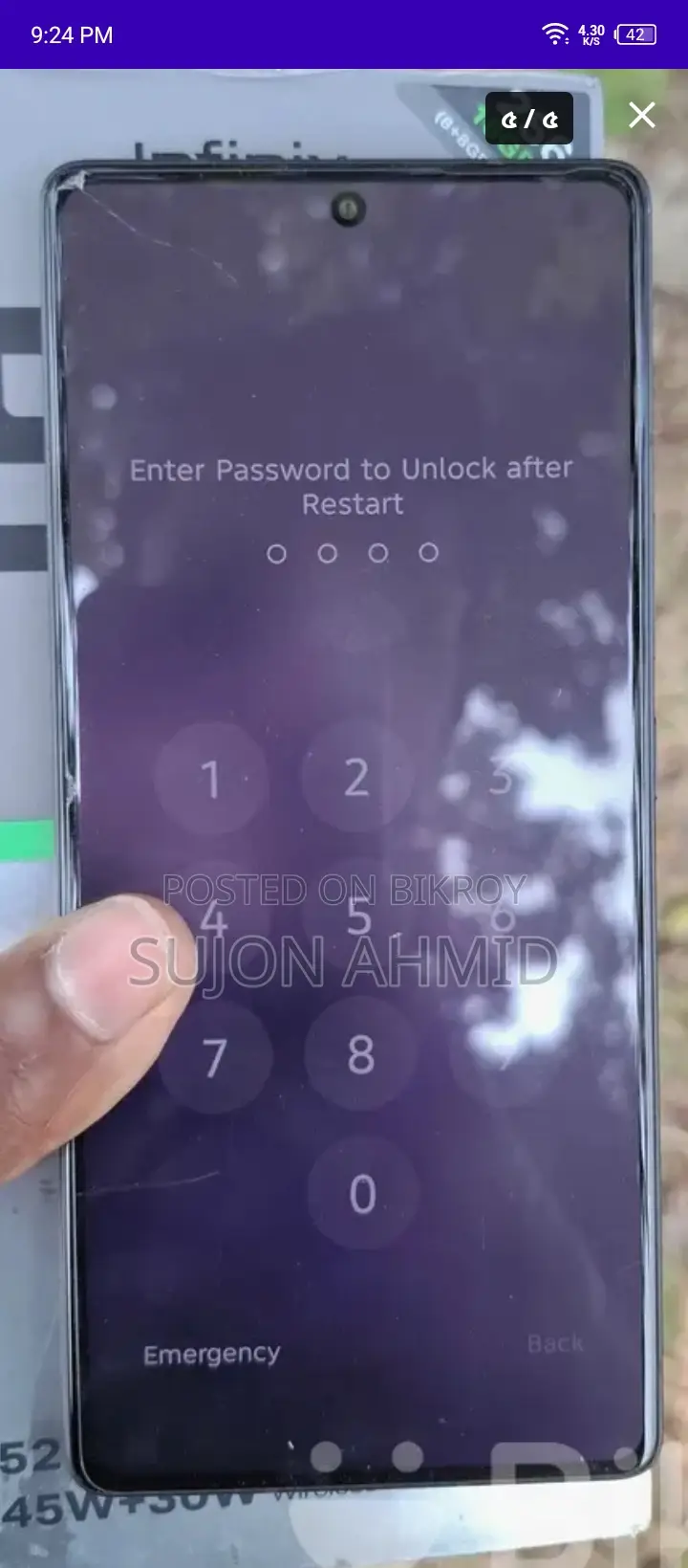 Infinix Note 50 (Used)