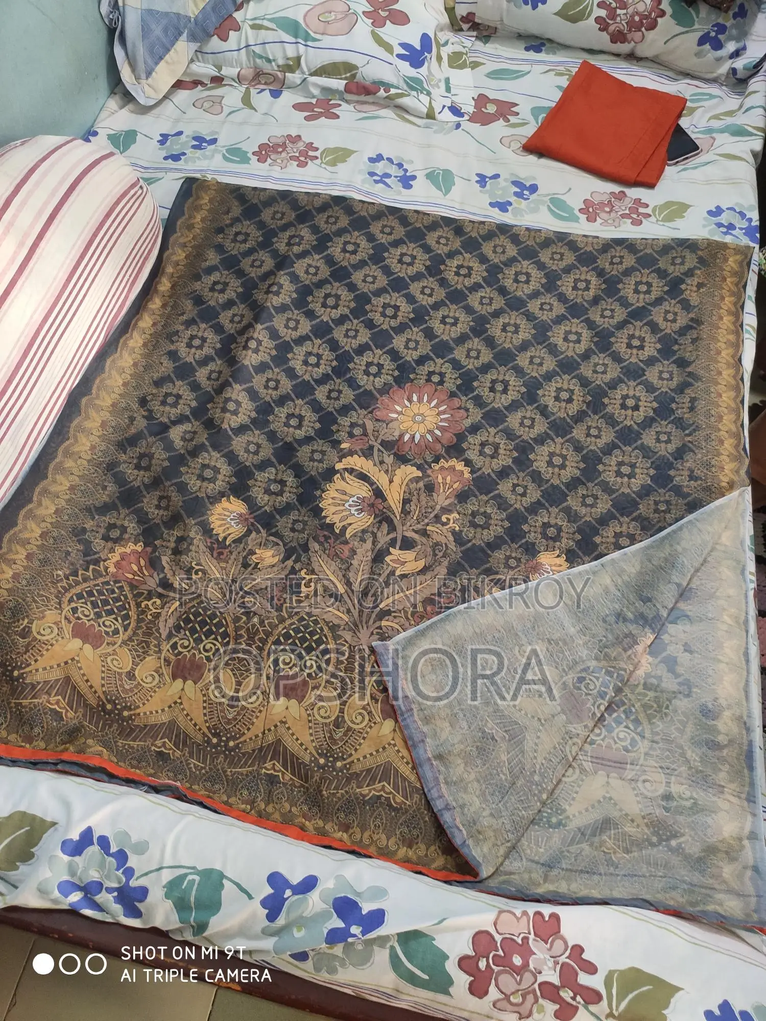 New Printed Karchupi Silk Salwar-Kameez