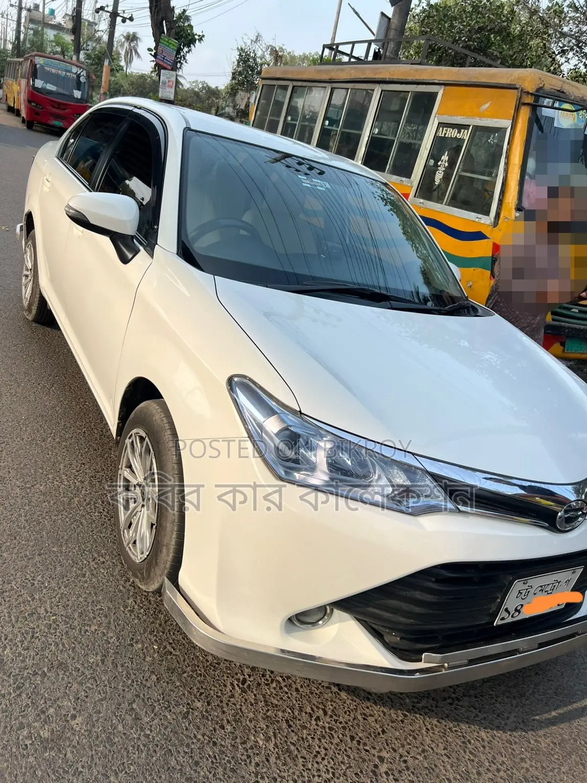 Toyota Axio key start 2017