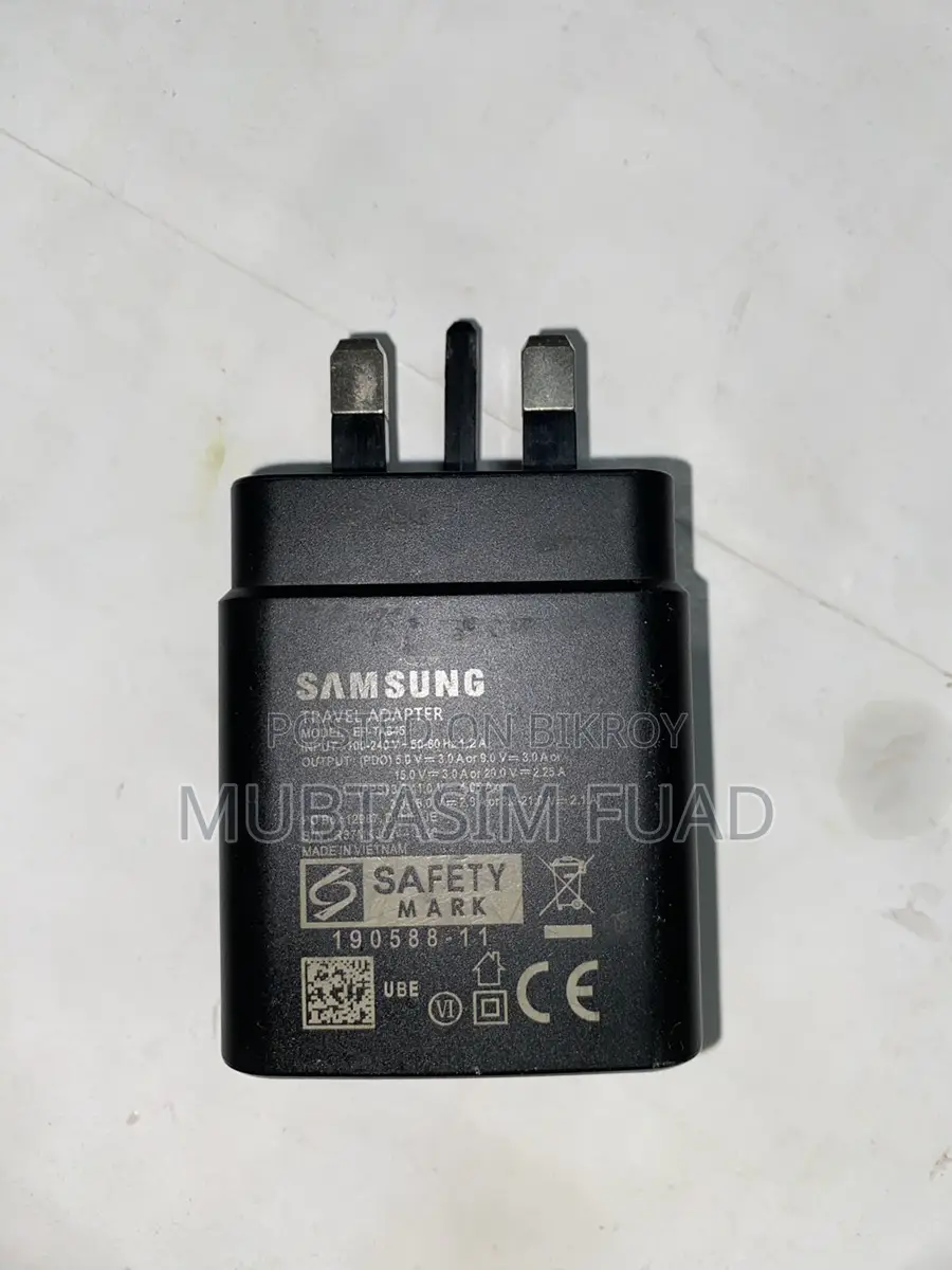 Samsung 45W 5A USB-C পাওয়ার অ্যাডাপ্টার ৩-পিন