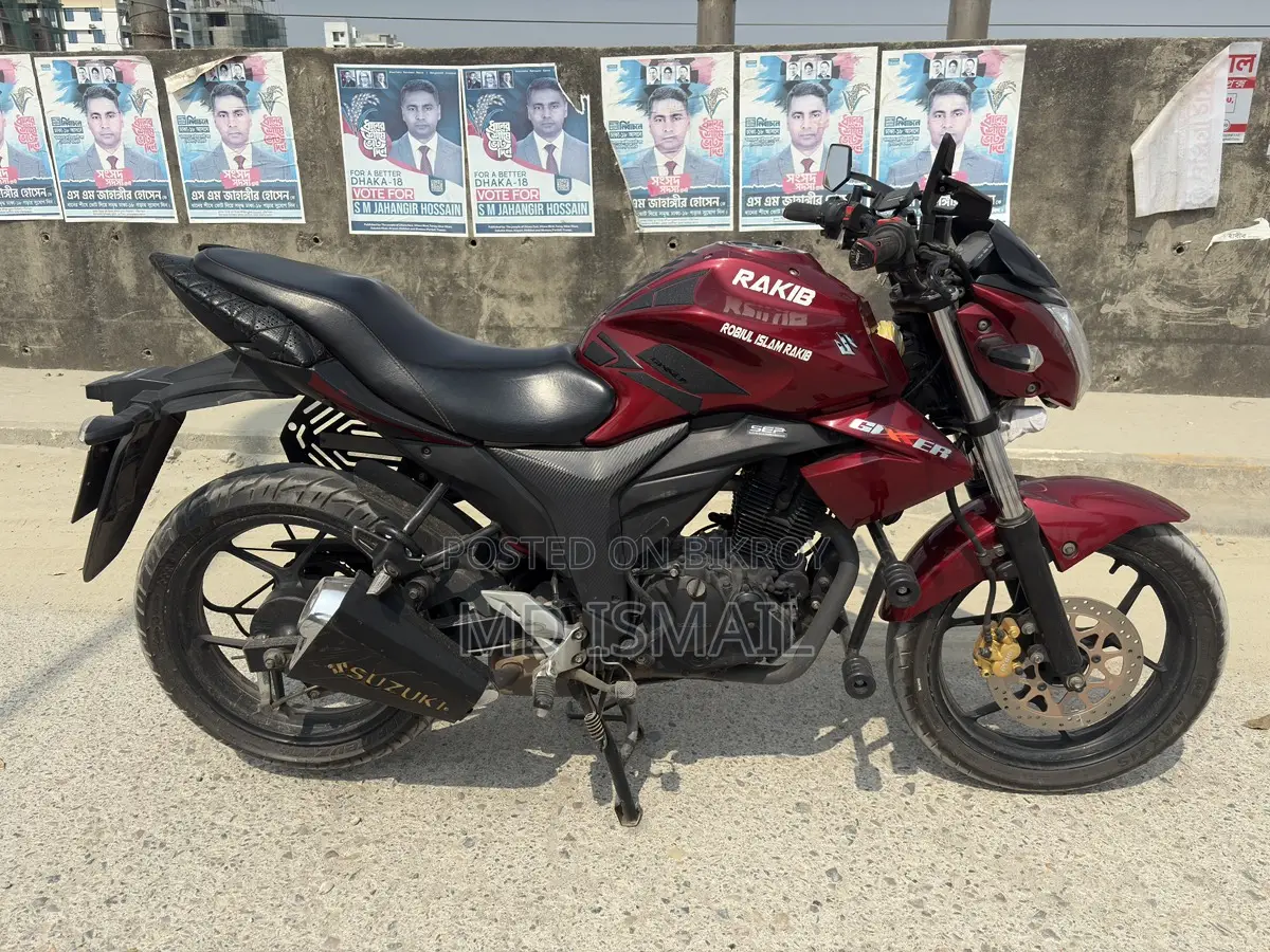 Suzuki Gixxer Monotone . 2019