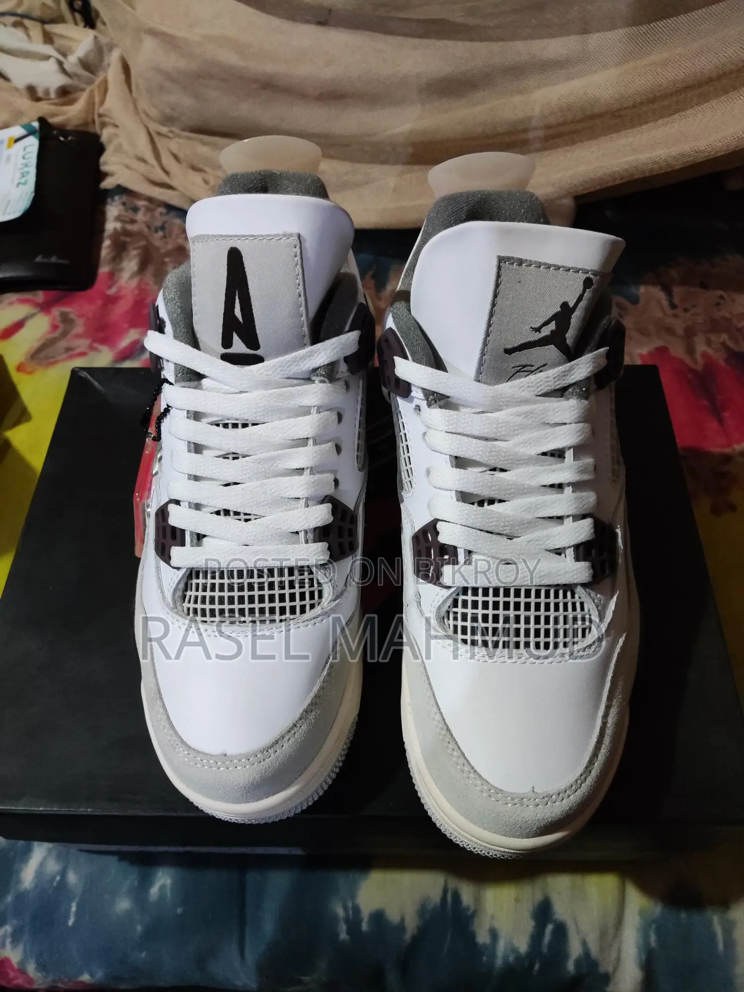 Jordan 4 Military of White Color.