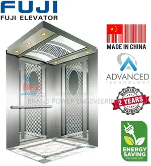 10-Floor Fuji Passenger Lift: 450kg / 6 Person | & ARD Safety