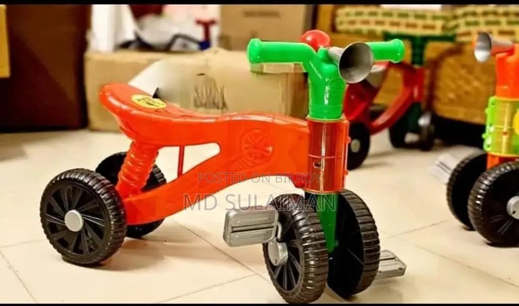 Cute Cartoon Baby Ride-On Bike – Super Colorful Collection!