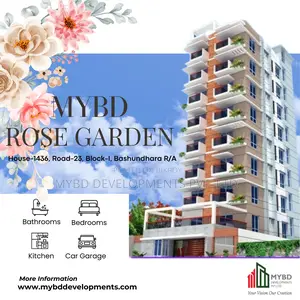 বসুন্ধরা ওয়ালটন অফিসের সন্নিকটে দক্ষিণমুখী ৩ বেডরুমের এপার্টমেন্ট !!