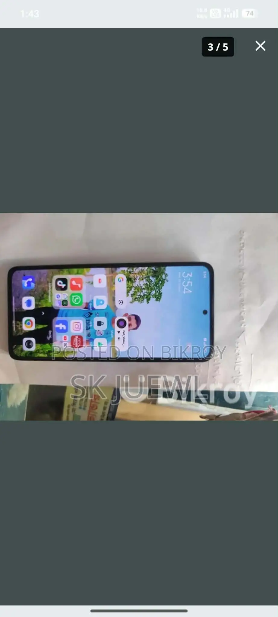 Xiaomi Redmi Note 14 Fresh Condition (Used)