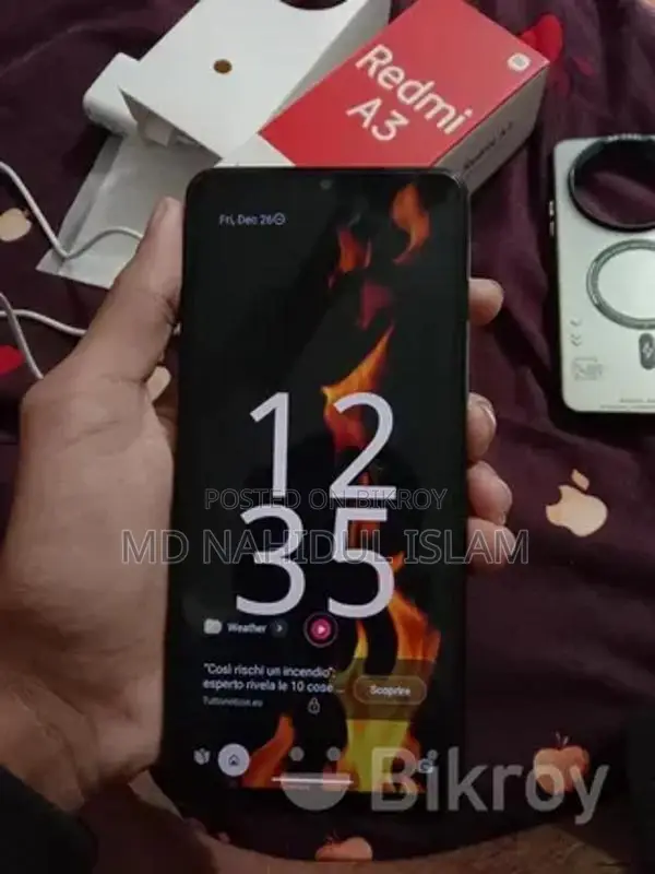Xiaomi Redmi A3 in pristine condition (Used)