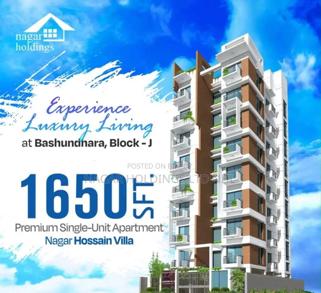 Apartment for sale with monthly installment facility