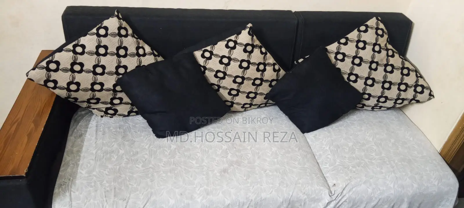 3-Seater Sofa + Bed (Used for 1 year)