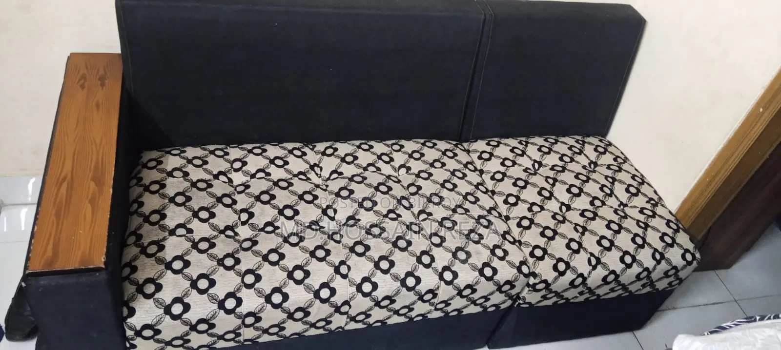 3-Seater Sofa + Bed (Used for 1 year)