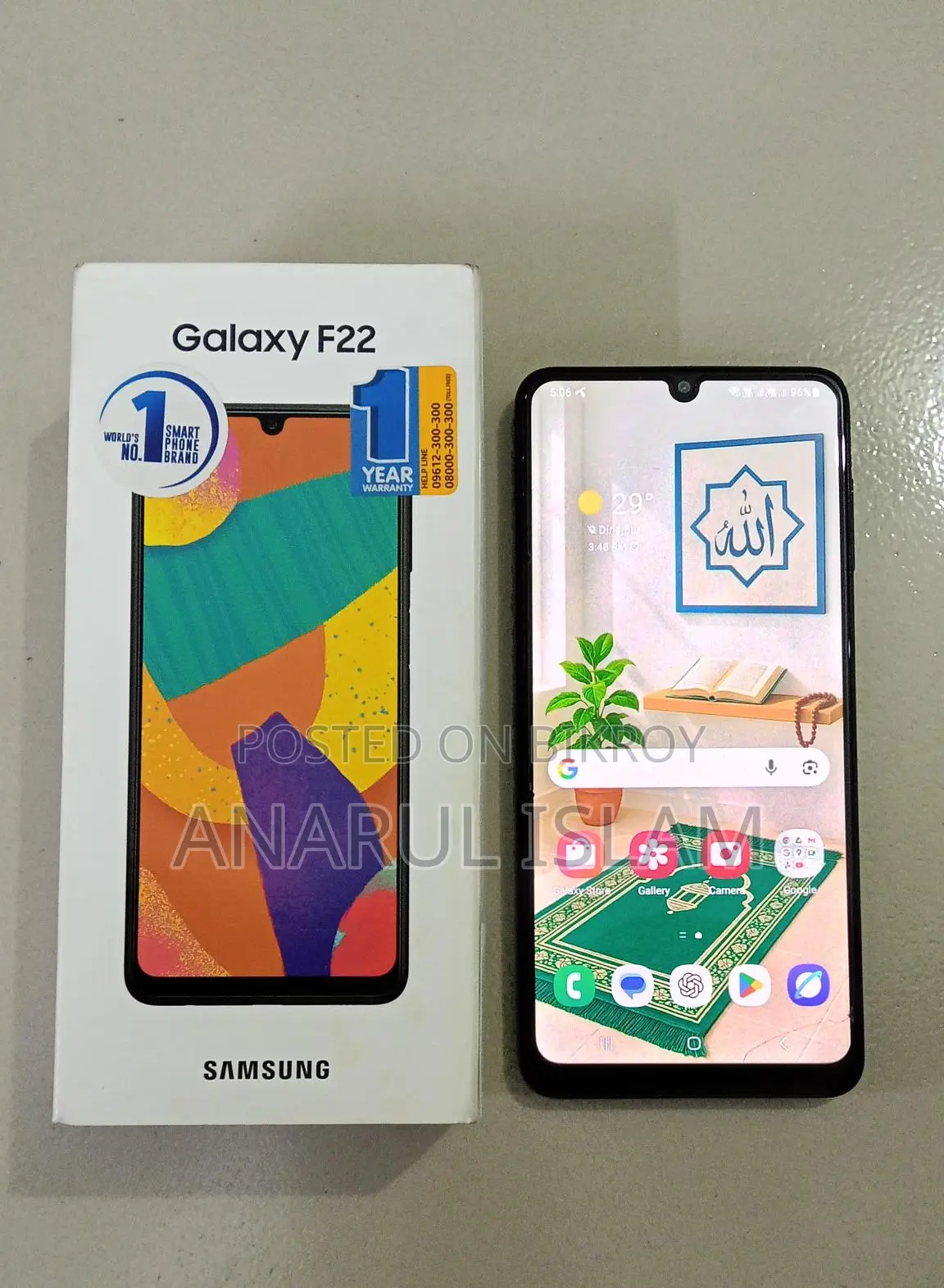 Samsung Galaxy F22 Full fresh (Used)