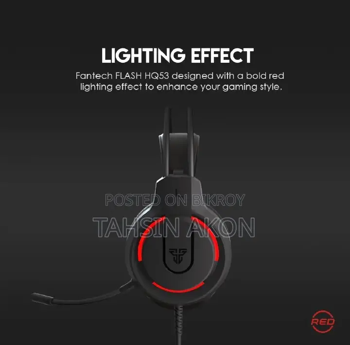 Fantech Hq53 Flash Gaming Headset ফ্যানটেক নতুন হেডফোন