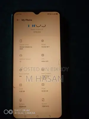 Tecno Spark Go 2023 (Used)