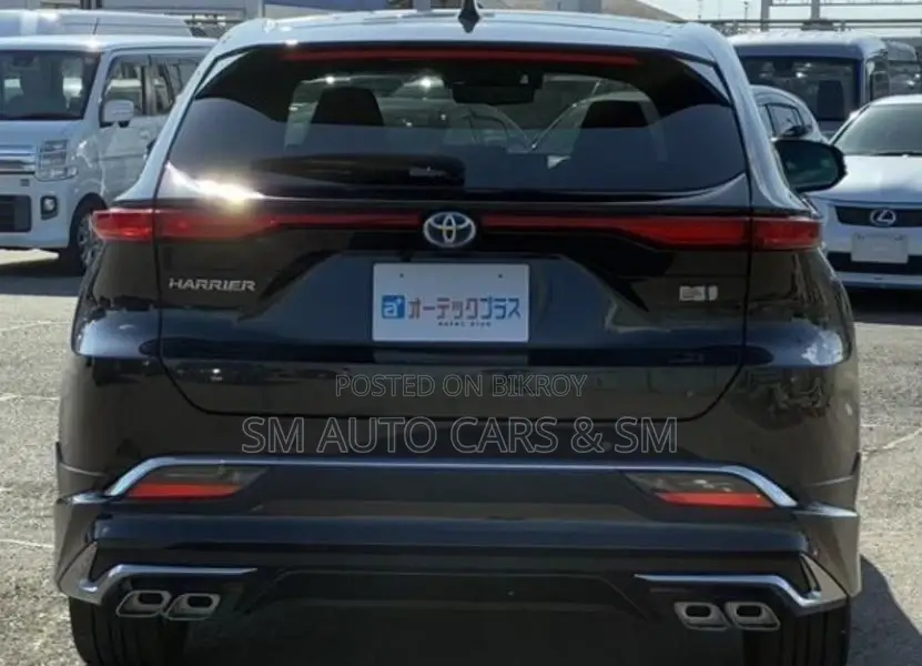 Toyota Harrier Hybrid Z Black Color 2021