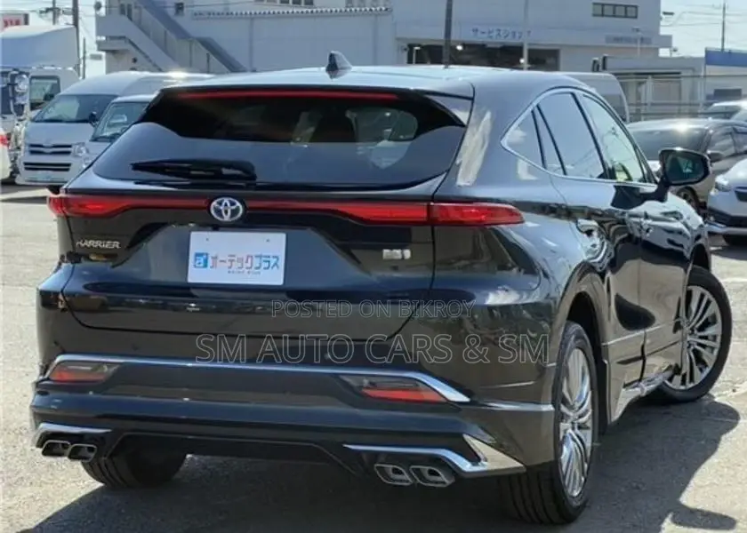 Toyota Harrier Hybrid Z Black Color 2021