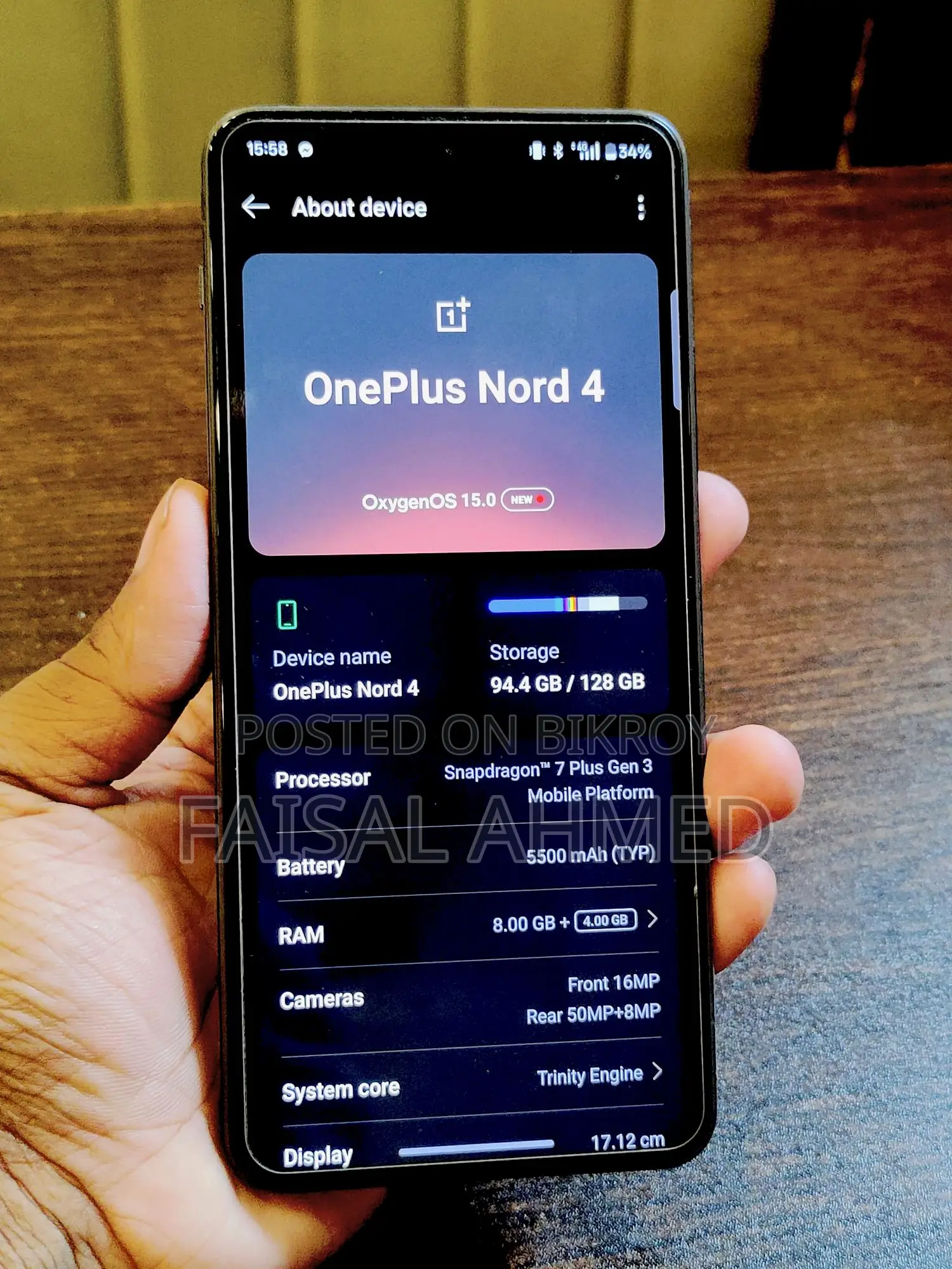 OnePlus Nord 4 (Used)