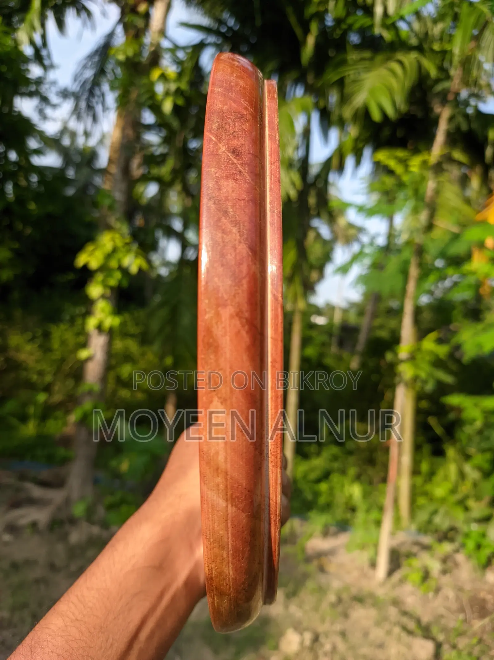 Wooden Mehguni Plate