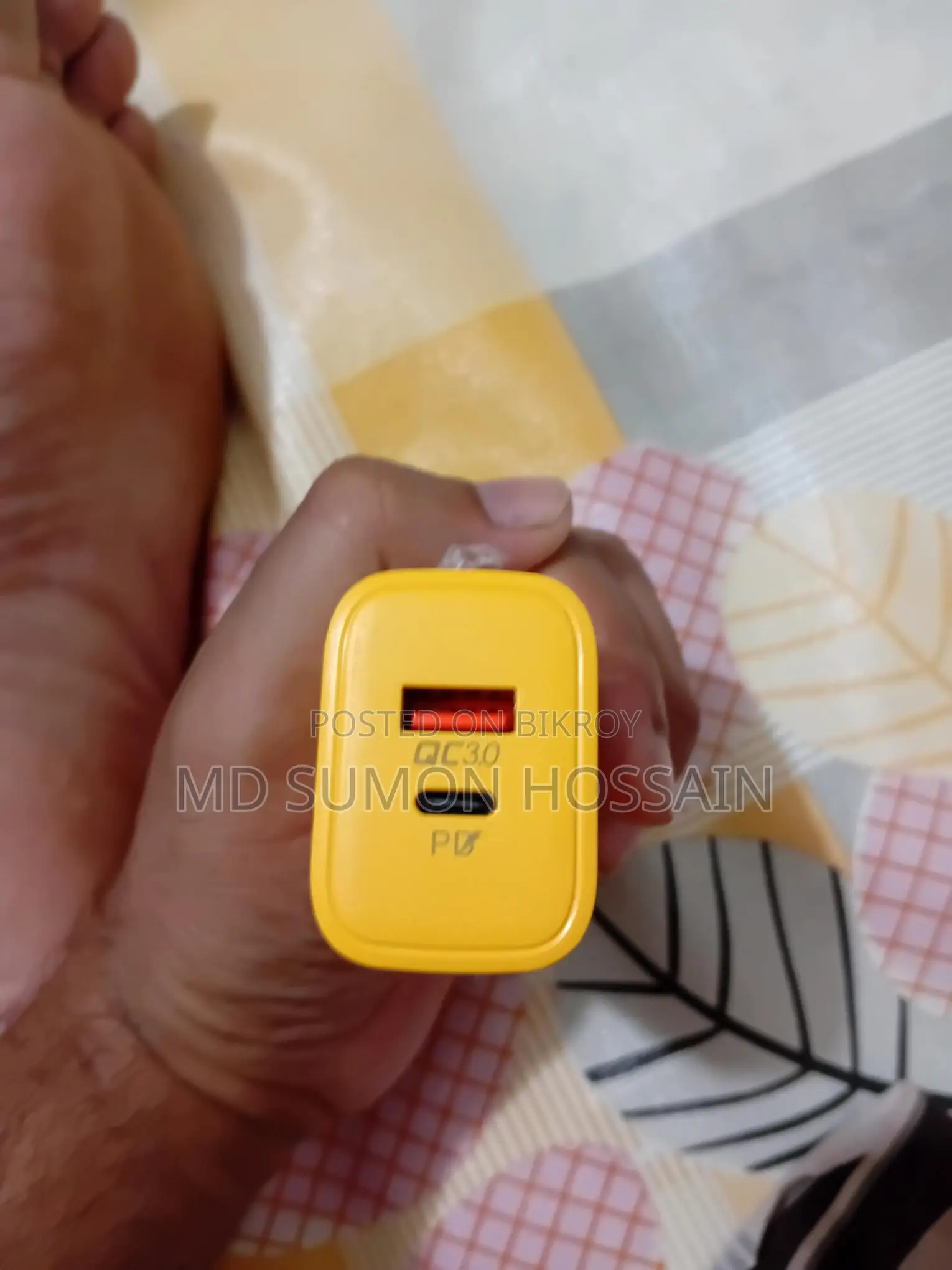 চায়না ৩০ ওয়াট অরিজিনাল অ্যাডাপ্টার