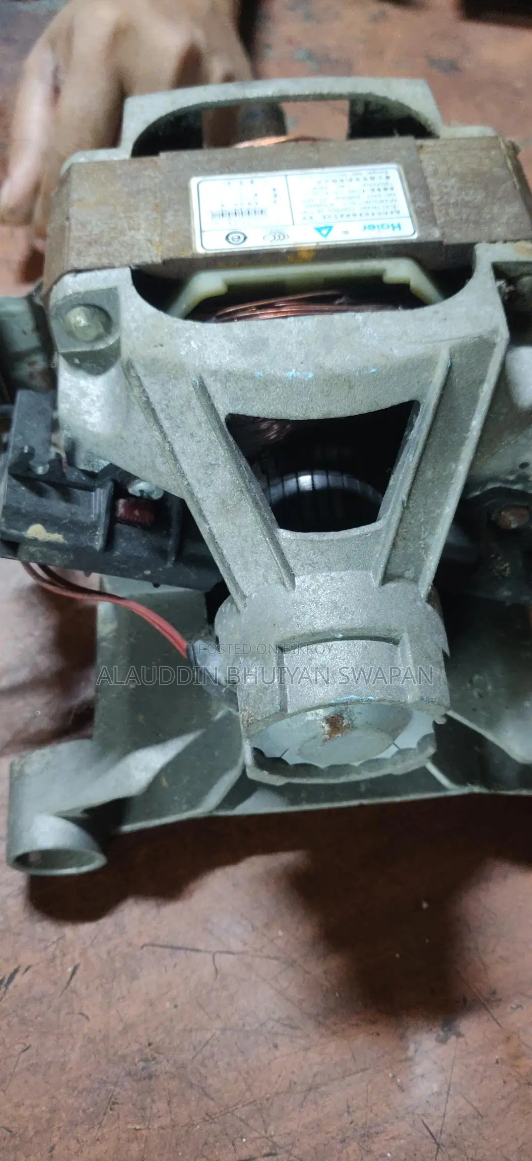 Washing machine motor