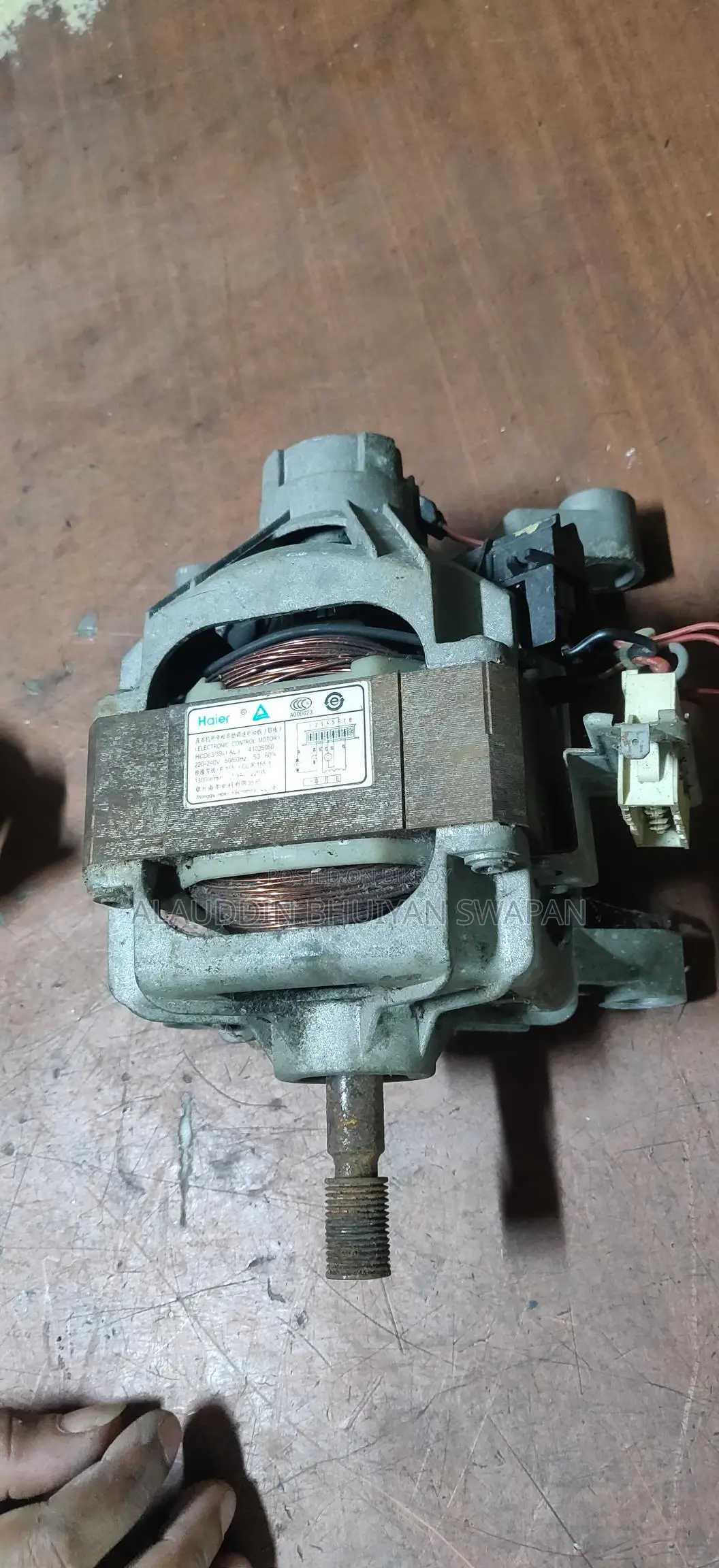 Washing machine motor
