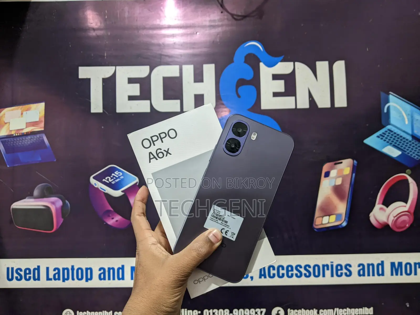 OPPO A6x 5G 15 Days Used (Used)