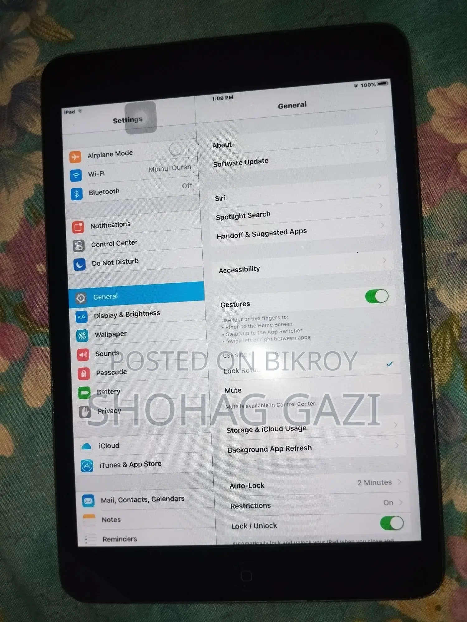 Apple Ipad Mini (used)