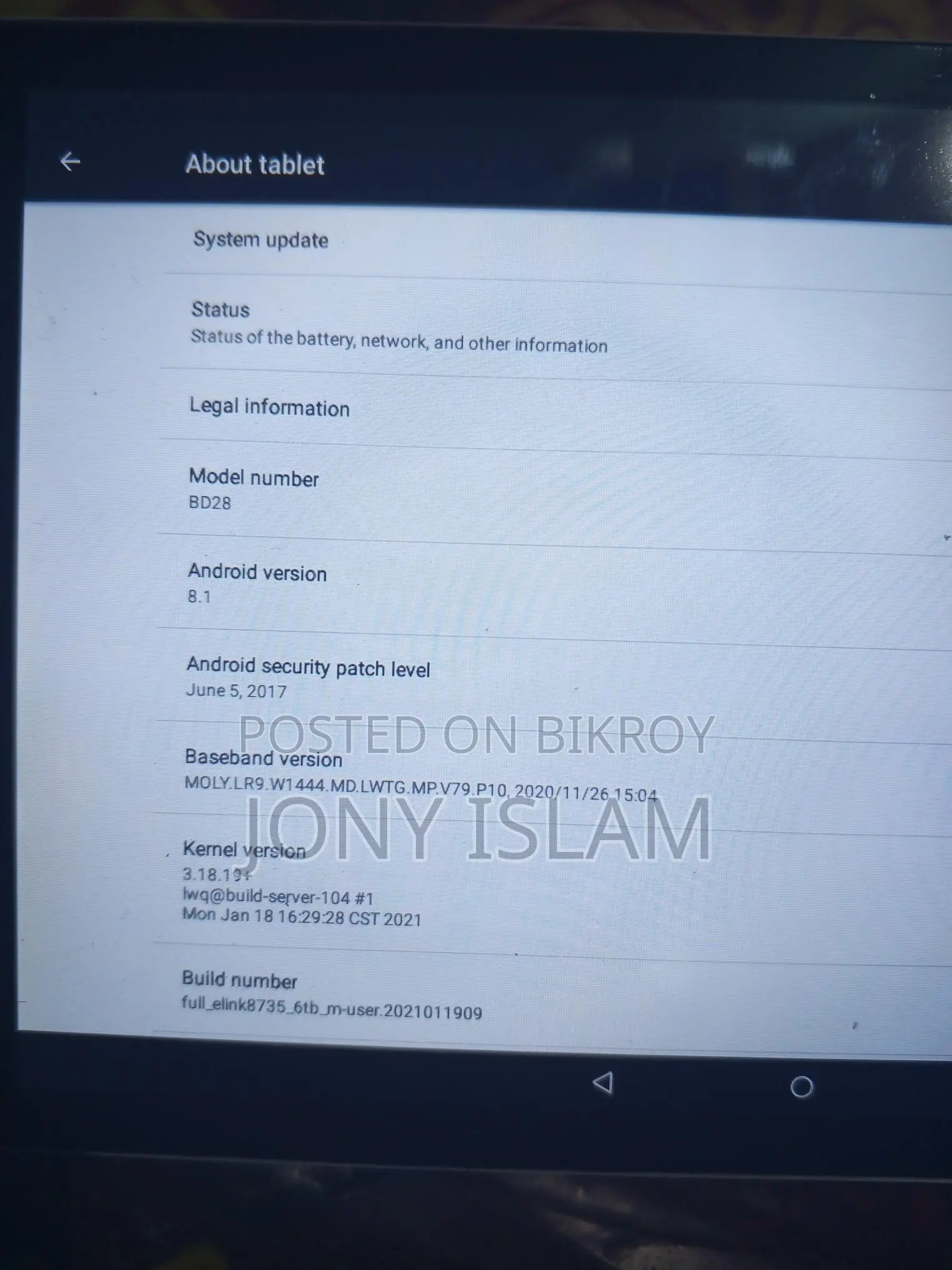 8-inch, 1GB RAM/16GB ROM 5 Star