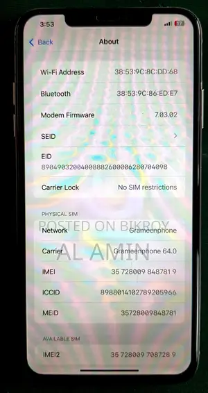 Apple iPhone XS Max (Used)