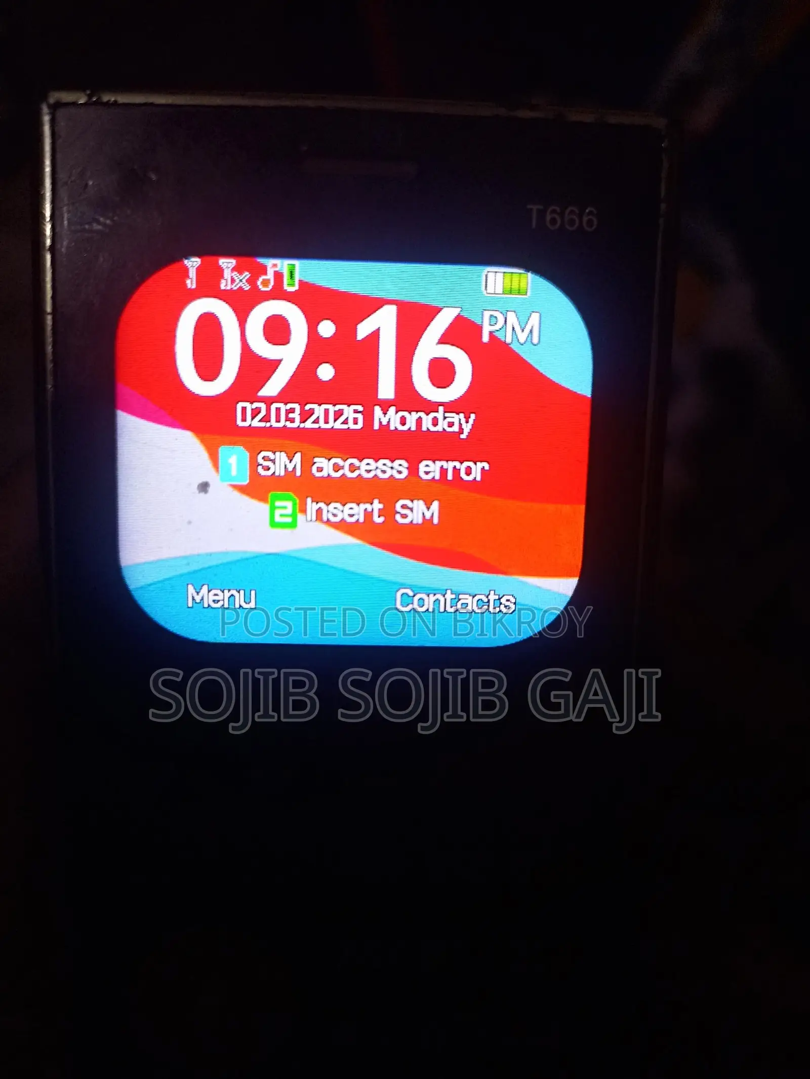 Tinstar Button phone (Used)