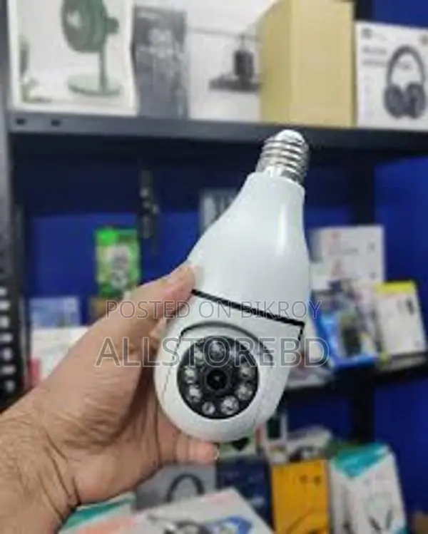 Wireless Home Security Bulb Ip Camera