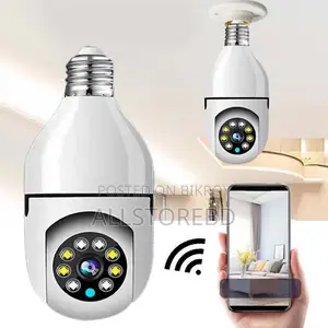 Wireless Home Security Bulb Ip Camera