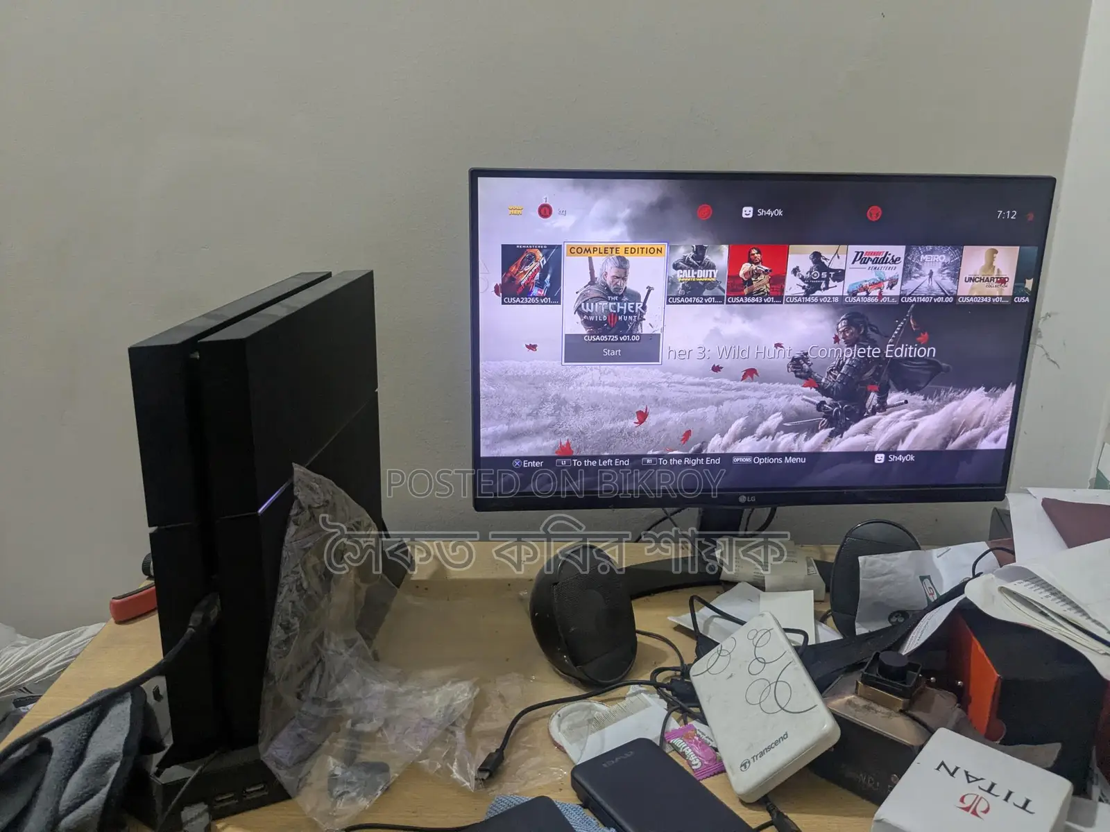 Ps4 Jailbreak 1tb + Monitor Games